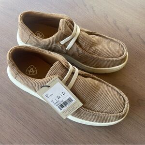 Boys Ariat Brown Slip-On Loafers